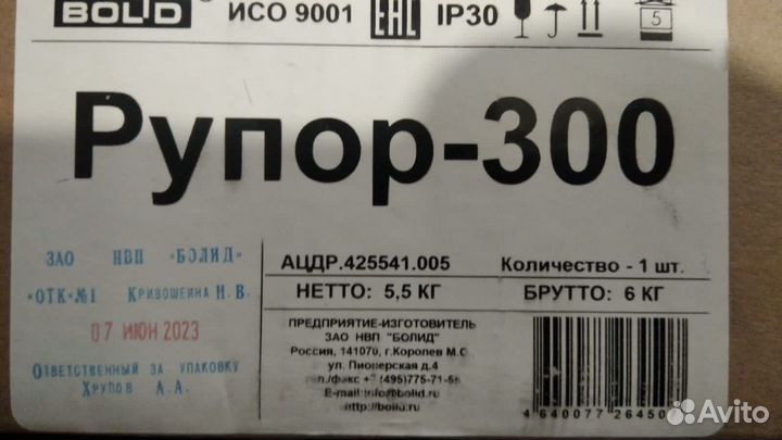 Болид Рупор-300