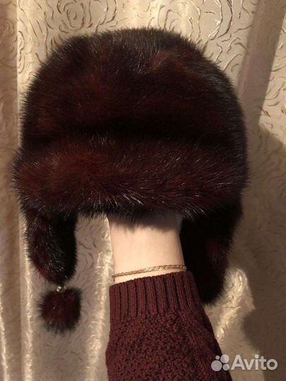 Шапка норковая
