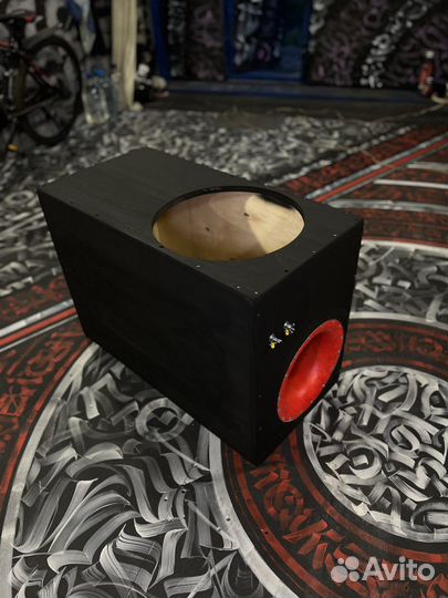 Короб на трубе для 15 сабвуфера