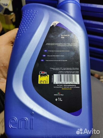 Вилочное масло eni 15w