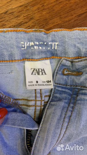 Джинсы zara slim