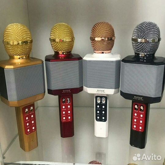 Караоке микрофоны Wster 858, 1816, 1828, Q7,YS-63