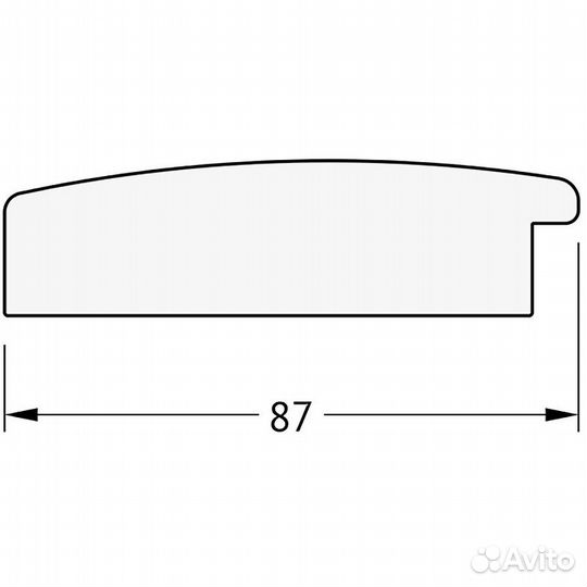 Зеркало Evoform Exclusive 156х66 BY 1191 с фацето