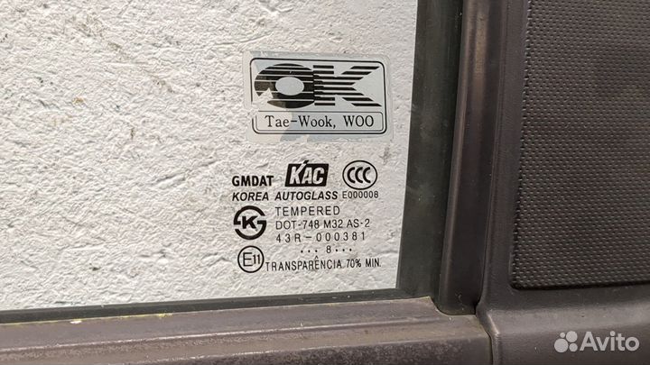 Дверь левая задняя Chevrolet Matiz (Spark), 2008