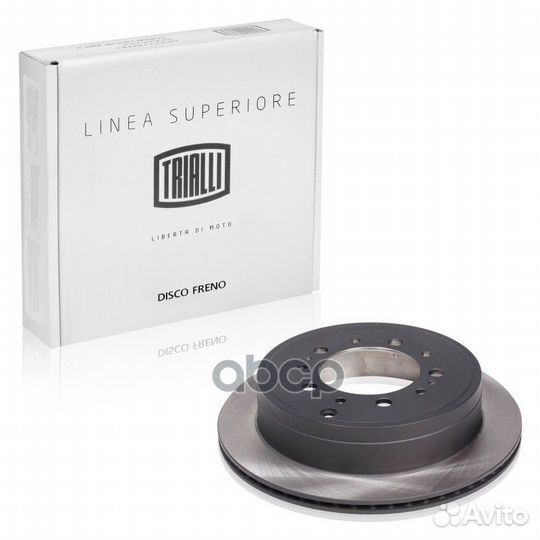 Диск торм. для а/м Toyota LC 200 (07) зад. d3