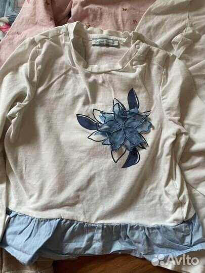 Лонгслив для девочки 98