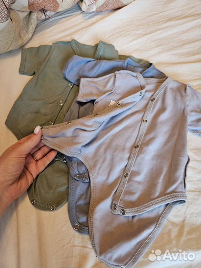 Комплект боди для малыша 56 размер