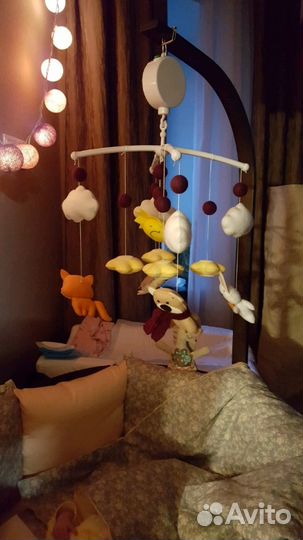 Мобиль в кроватку, ручная работа