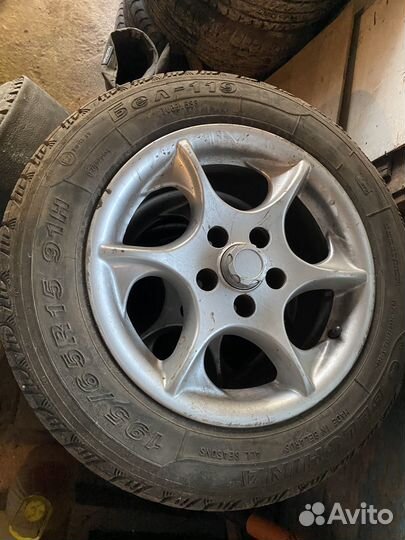 Резина 195 65 r15 с литыми дисками