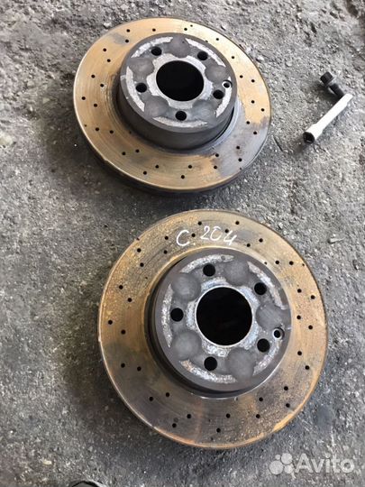 Мерседес w204 диски тормозные передние