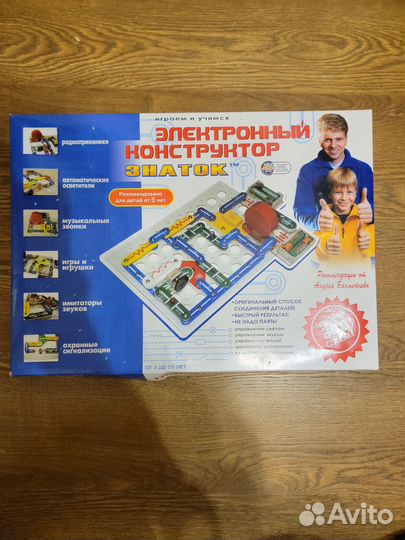 Электронный конструктор знаток 320 схем