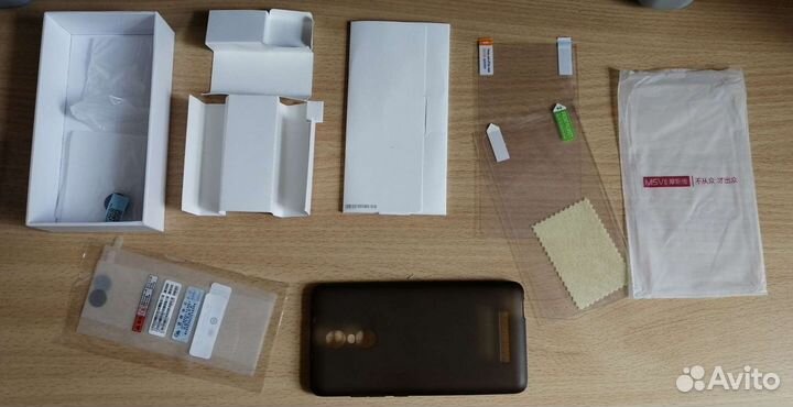 Коробка, чехол, плёнки Xiaomi redmi note 3