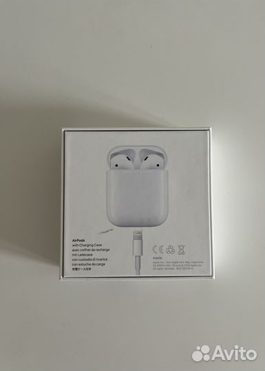Беспроводные наушники apple airpods 2