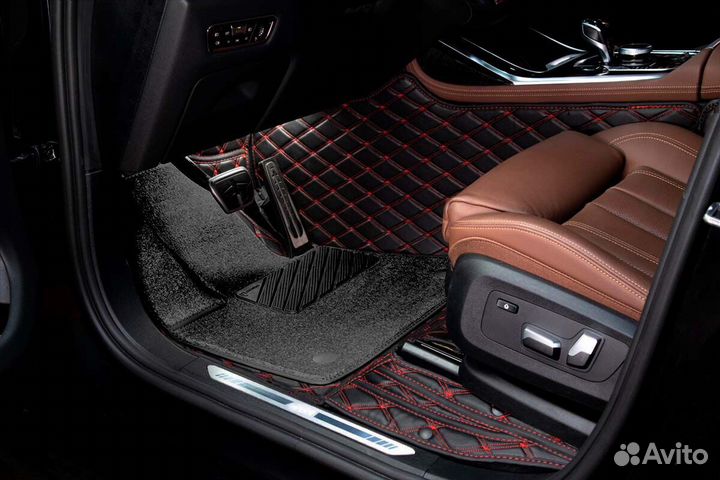 3D Коврики Haval Салон Багажник из Экокожи