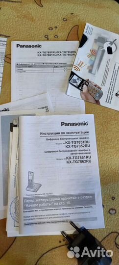 Телефон panasonic dect, радионяня