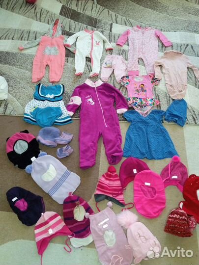 Вещи на девочку от о до 1 года