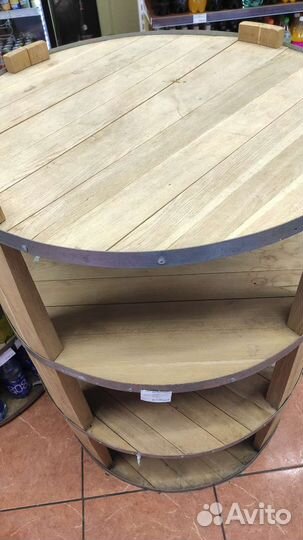 Бочка дуб декор торговое стойка остров