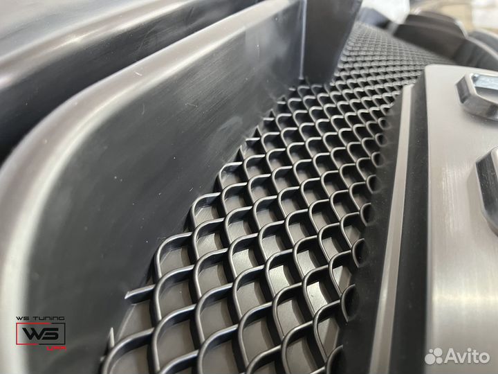 Бампер передний wald Toyota Hilux 2015+ CP85