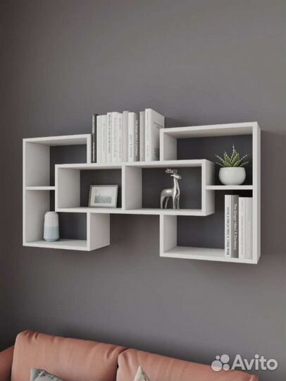 Полка настенная IKEA белая