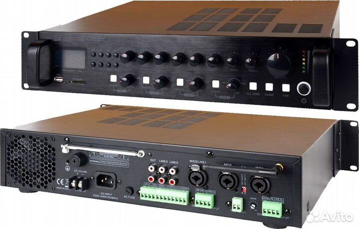 Радиоузел трансляционный SVS Audiotechnik MA-120 P