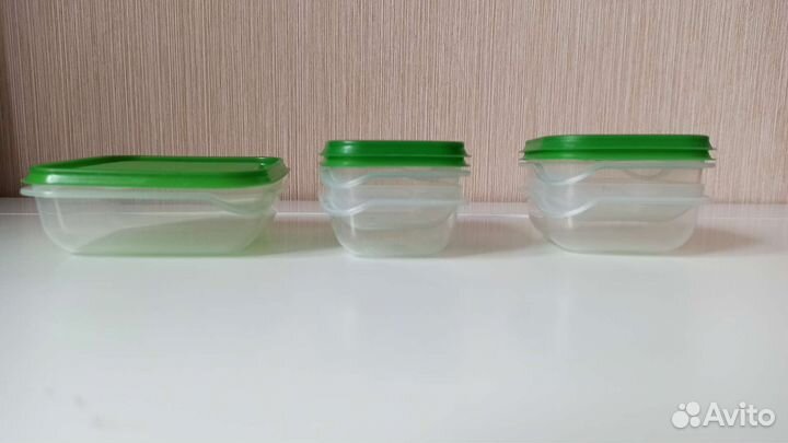 Контейнеры пластиковые IKEA 5 шт