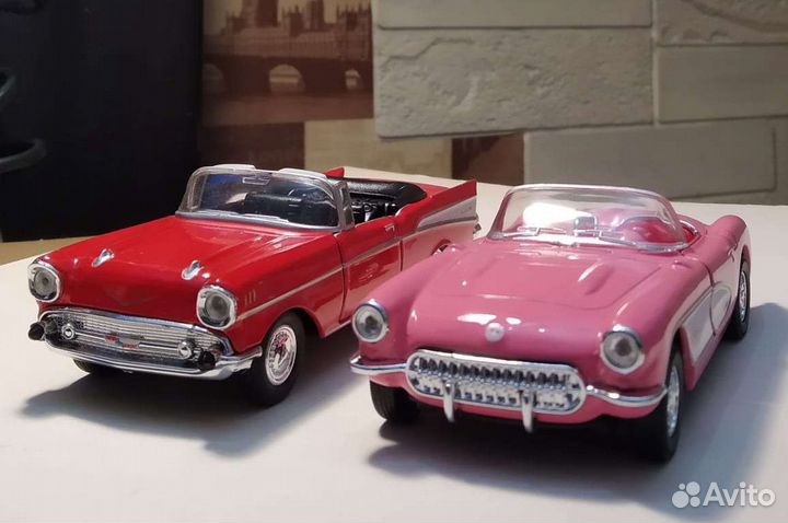 Chevrolet Bel Air и Chevrolet Corvette