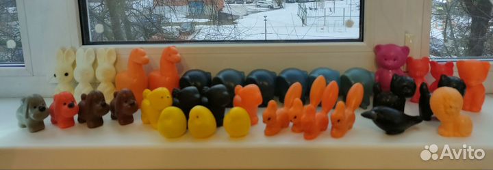 Игрушки пластмассовые СССР