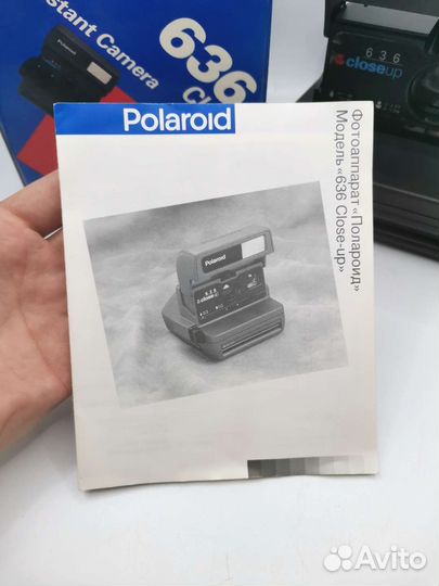 Фотоаппарат Polaroid 636 Closeup с руководством