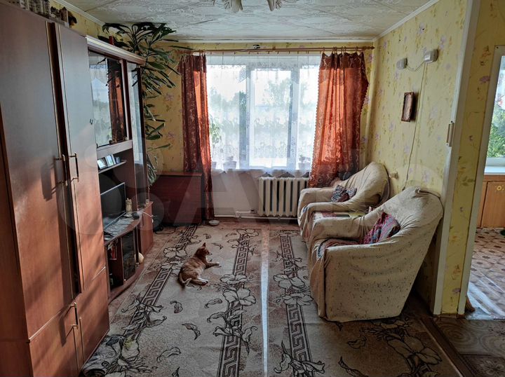 2-к. квартира, 44,4 м², 3/3 эт.