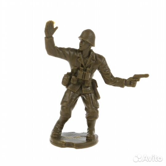 Машинка УАЗ пикап с солдатиком Технопарк