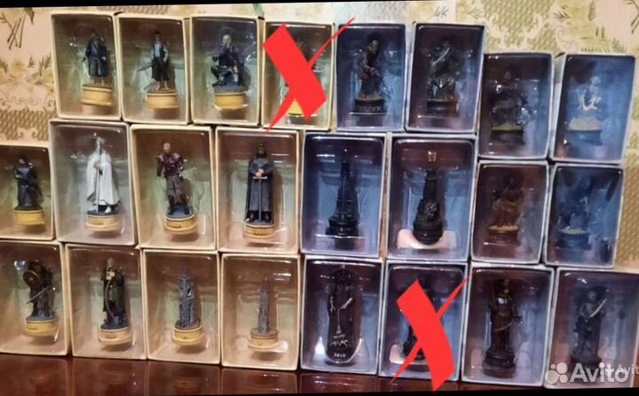 Шахматные фигурки Властелин колец. 22 шт
