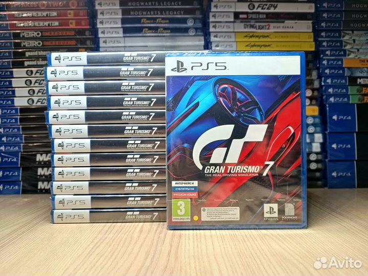 Новый диск Gran Turismo 7 ps5