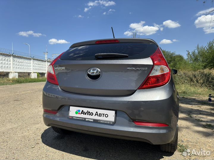 Hyundai Solaris 1.4 МТ, 2015, 124 000 км