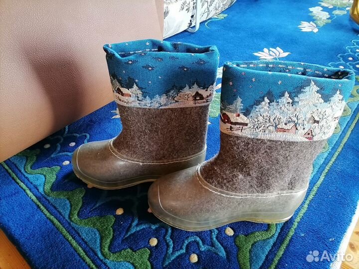 Валенки с гелевыми колошами