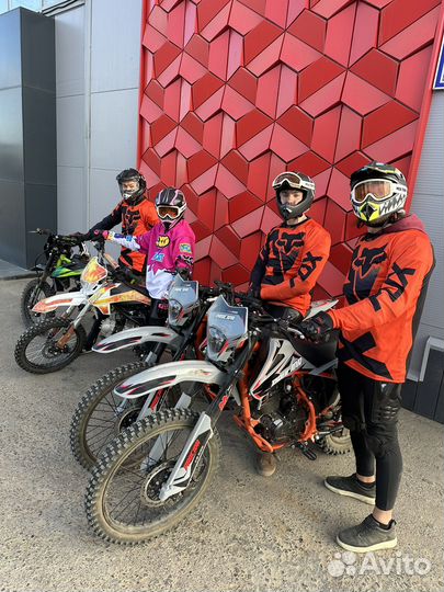 Прокат мотоциклов эндуро и питбайков