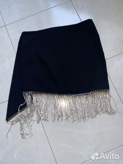 Юбка черная праздничная
