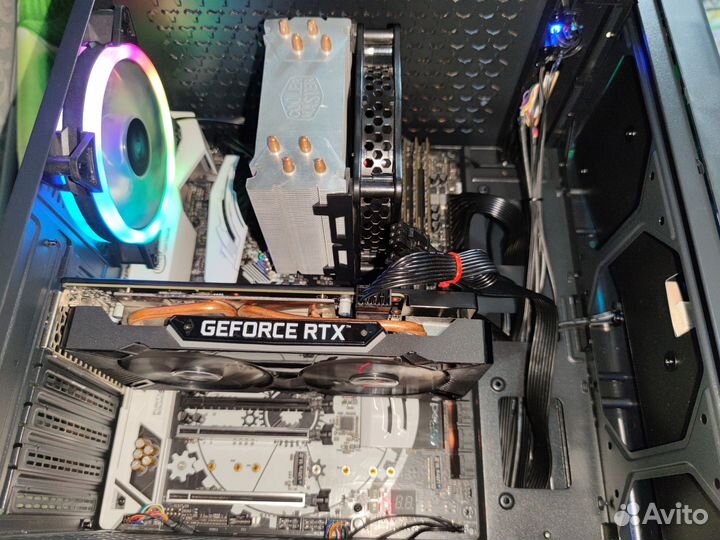 Игровой пк intel i7/RTX 2060super/16 Гб ddr4/ssd