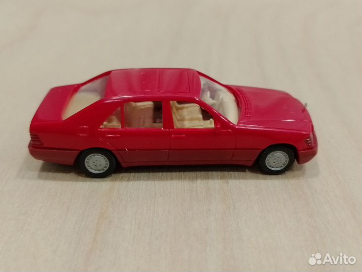 A25) Mercedes Benz 500 SEL (W140) 1993-1998 красны