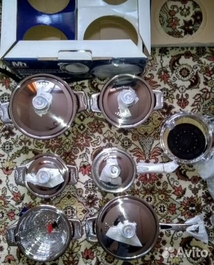 Набор посуды millerhaus MH-9001 новый