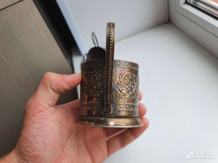 Подстаканник серебрение СССР