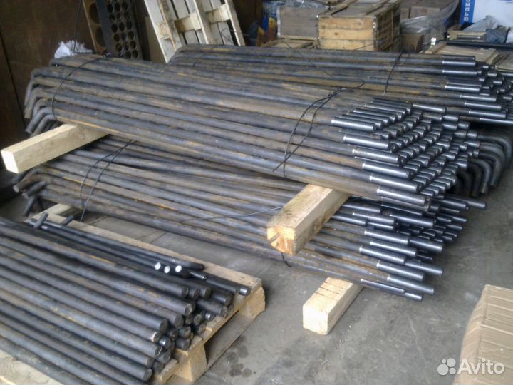 Фундаментные болты, закладные, пластины, шайбы