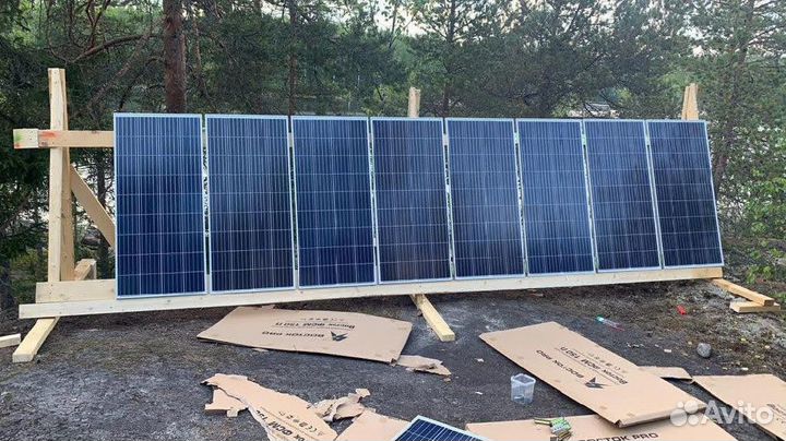Сетевая солнечная станция 15 квт