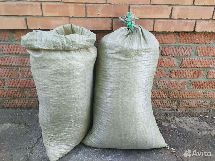 Опилки стружка в мешках