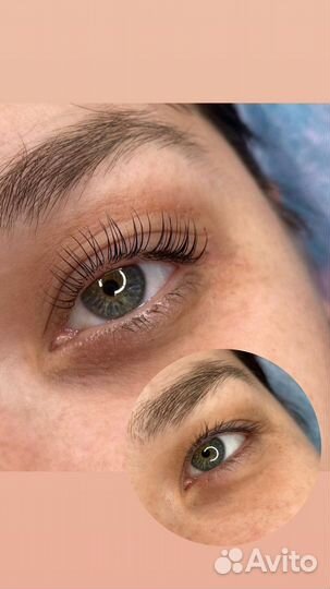 Ламинирование + ботокс ресниц