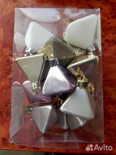 Новый набор ёлочных игрушек