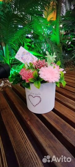 Букет из мыла ручной работы