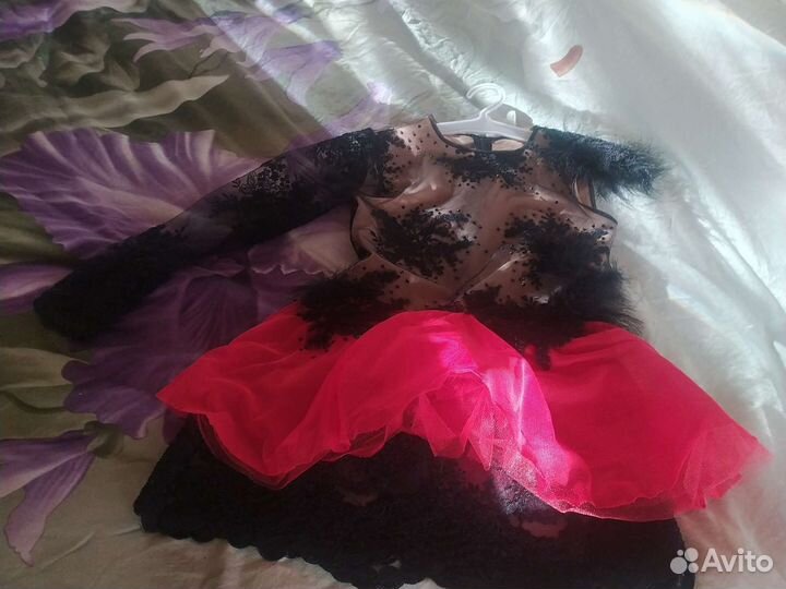 Платье для фигурного катания 128-130