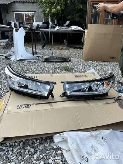Фары highlander led