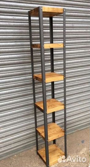 Стеллажи и этажерки дерево метал