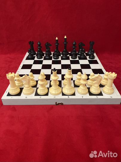 Шахматы СССР №162 крупные утяжеленные